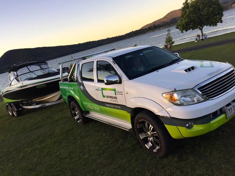 Stroud Homes UTE and Boat