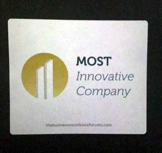 Most Innovative Company Award