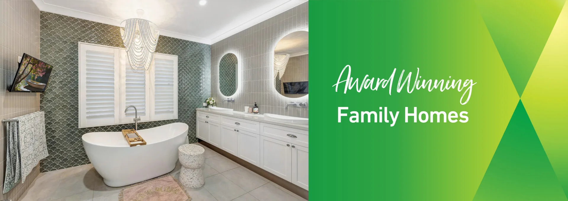 Award Winning Homes Banner