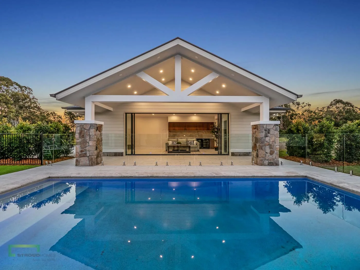 The Kentucky 364 Alpine acreage display home at Stroud Homes Brisbane South