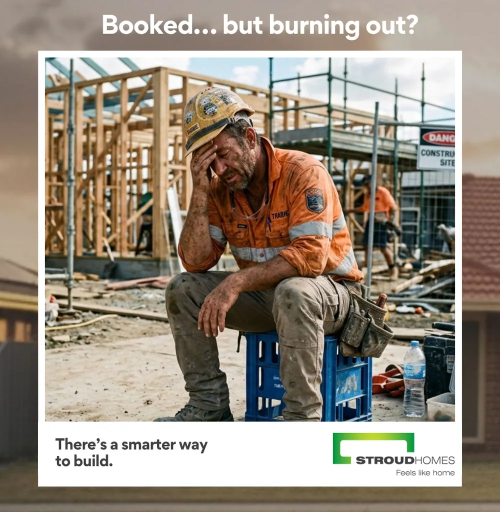 Booked out but burned out — a builder juggling every part of the business